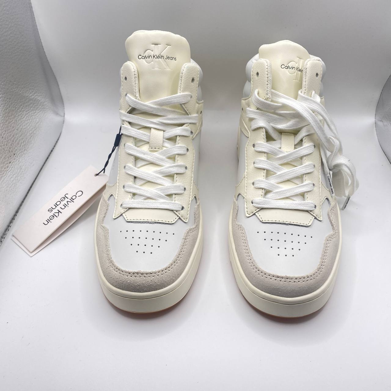UK 5 Calvin Klein High-Top Leather Women’s Trainers – EU 38