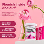 Physician's CHOICE Probiotics for Women - 50B CFU, 6 Strains, Cranberry + Organic Prebiotics - 84 CT