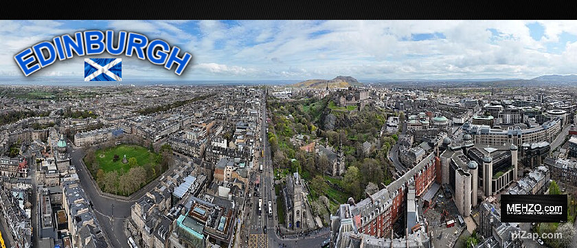 EDINBURGH, SCOTLAND small canvas picture