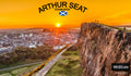 ARTHUR SEAT small canvas picture EDINBURGH, SCOTLAND