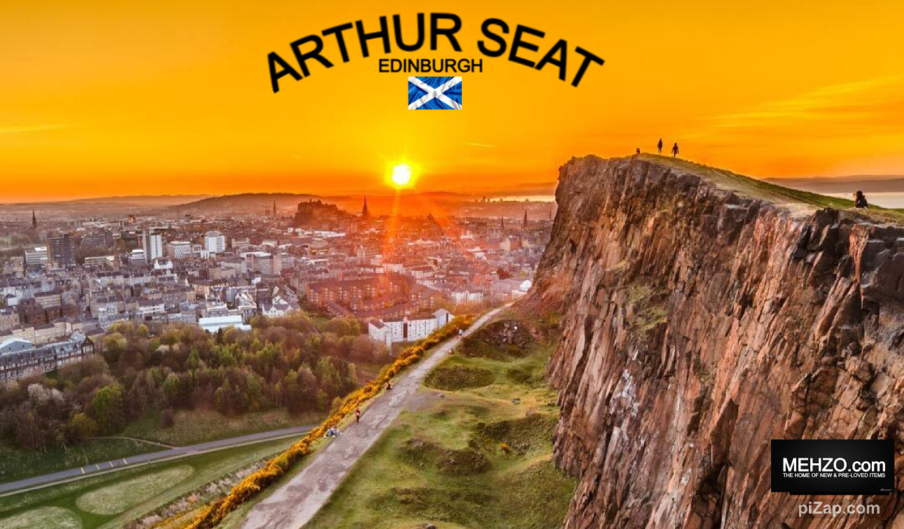 ARTHUR SEAT small canvas picture EDINBURGH, SCOTLAND
