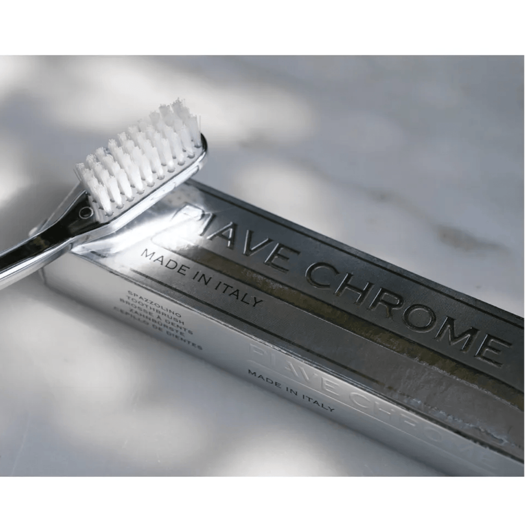 Piave Plated Toothbrush Tynex Bristle, Medium
