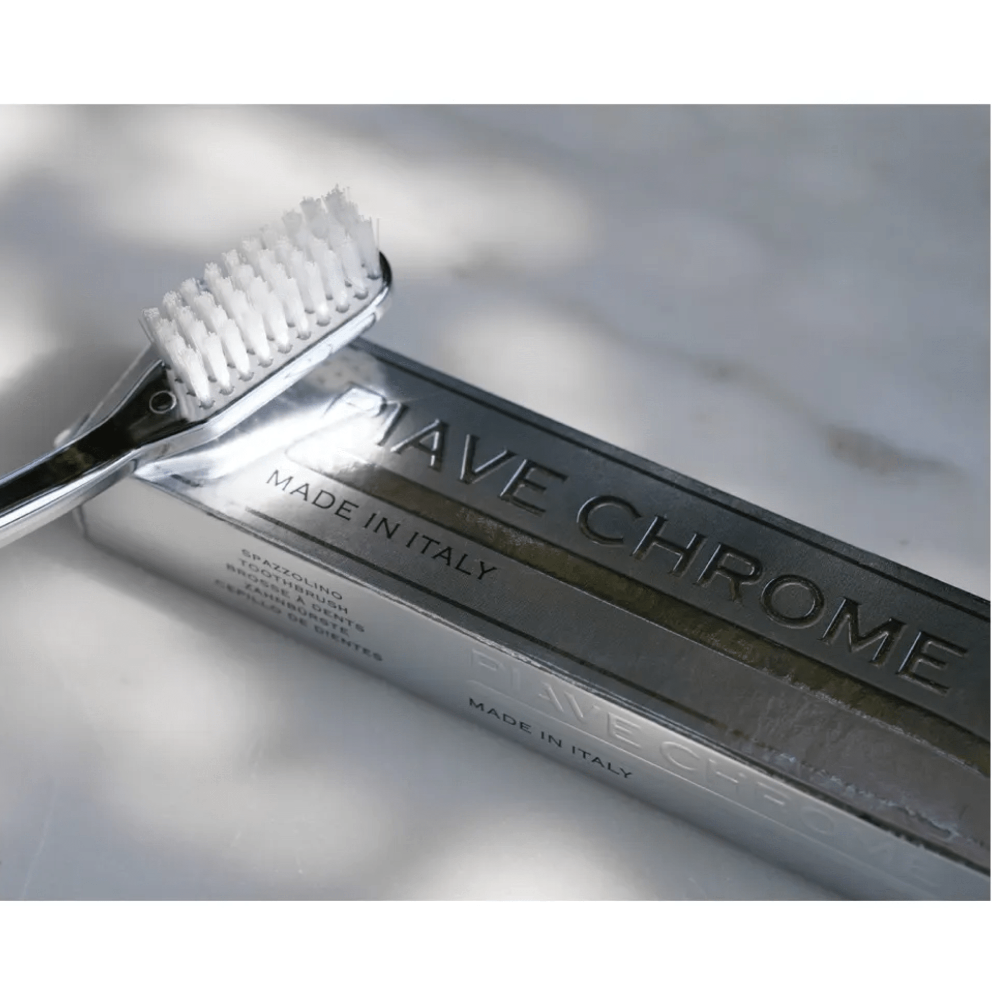 Piave Plated Toothbrush Tynex Bristle, Medium