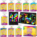 Pigipigi Kids Scratch Rainbow Art Kit – 48 Pack Party Favors & Classroom Prizes