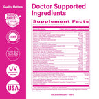 Pink Stork Premium Prenatal Vitamins – Organic Whole-Food Blend with Methylated Folate, Choline & Vegan DHA