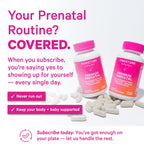 Pink Stork Premium Prenatal Vitamins – Organic Whole-Food Blend with Methylated Folate, Choline & Vegan DHA