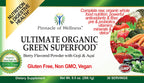 Pinnacle of Wellness Organic Green Superfood Powder – Berry, 30 Servings (9.5 oz)