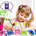 PIONJOY 28-Pack Valentines Galaxy Hearts Slime Gifts for Kids – Classroom Prizes & Party Favors