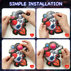 PIONJOY 28 Pack Valentines Galaxy Slime Toys for Kids – Galaxy Slime with Cards, Party Favors
