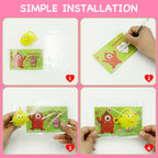 PIONJOY 24-Pack Valentines LED Puffy Ball Toys | Classroom Gifts & Party Favors