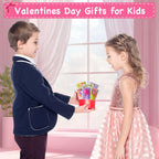 PIONJOY 24-Pack Valentines LED Puffy Ball Toys | Classroom Gifts & Party Favors