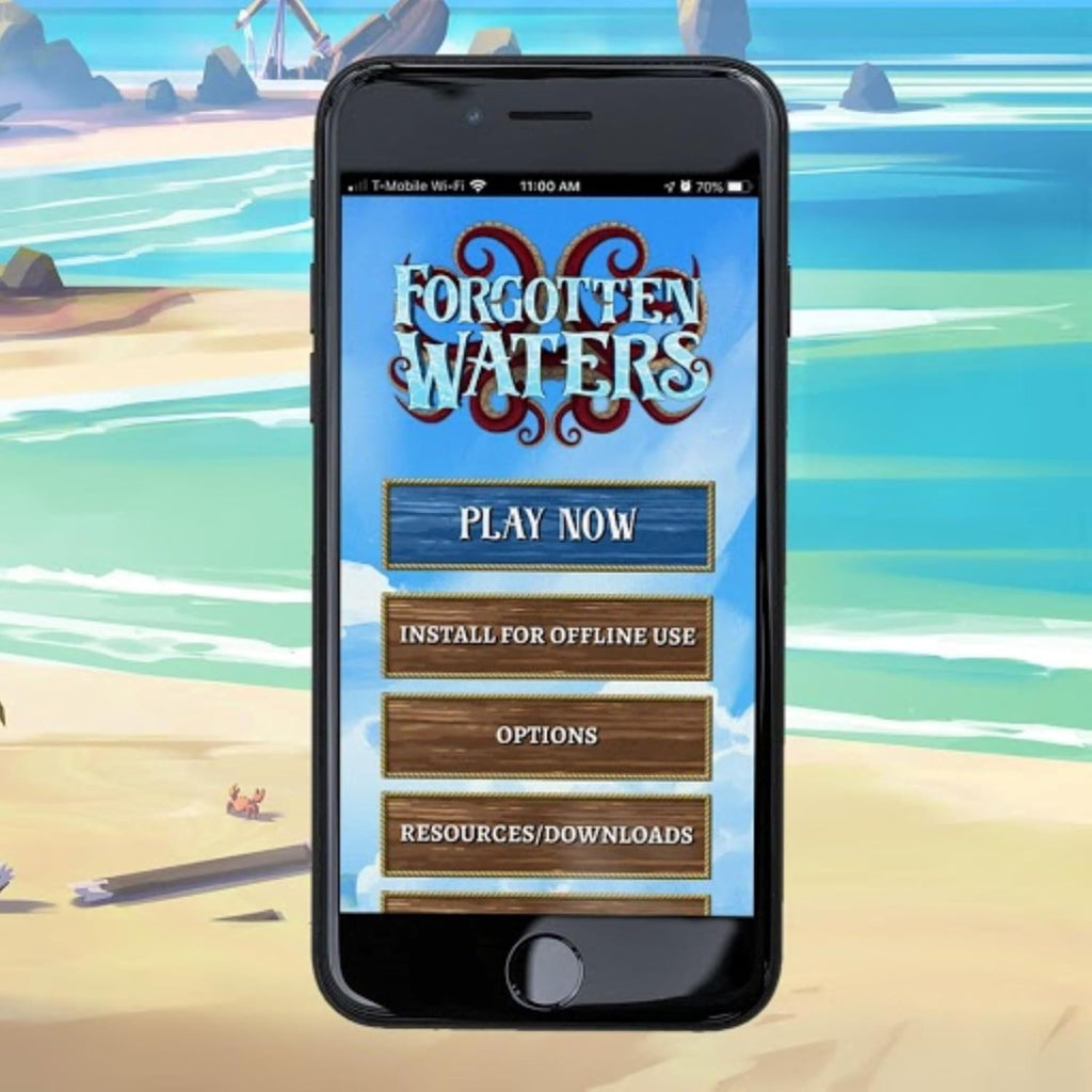Forgotten Waters Board Game | Plaid Hat Games – Cooperative Pirate Adventure (3-7 players, 2-4 hours)