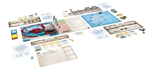 Forgotten Waters Board Game | Plaid Hat Games – Cooperative Pirate Adventure (3-7 players, 2-4 hours)