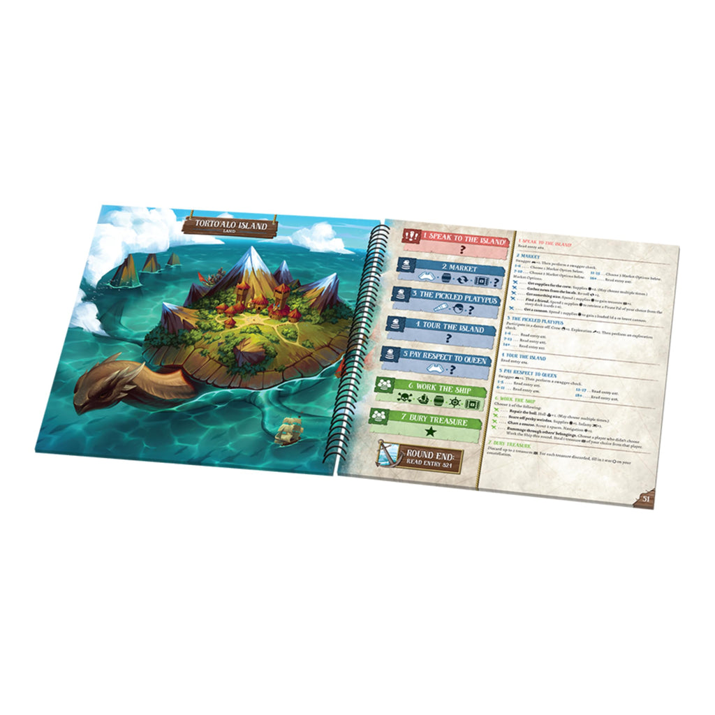 Forgotten Waters Board Game | Plaid Hat Games – Cooperative Pirate Adventure (3-7 players, 2-4 hours)
