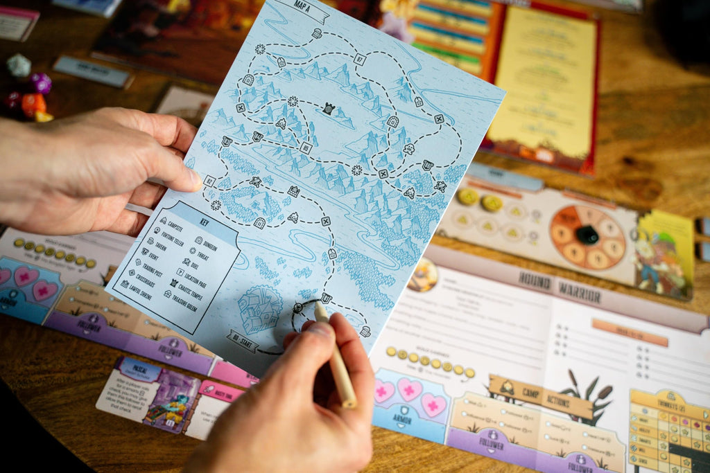 Plaid Hat Games Freelancers Board Game – Post-Apocalyptic Narrative RPG, 3-7 Players, 90 Minutes