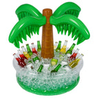 Playbees Inflatable Palm Tree Cooler 28 Inch - Blow Up Palm Tree Party Cooler for Pool Luau & Summer Parties