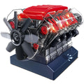 Playz V8 Combustion Engine Model Kit That Runs | Build a Working Mini V8 Engine