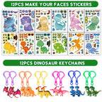 PLOUGVI 320-Piece Dinosaur Party Decorations & Favors Set