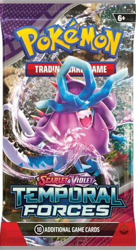 Pokemon TCG SV5 Temporal Forces 3er-Pack Blister – Cleffa Promokarte