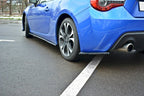 Maxton Design - Rear Side Splitters V.1 Subaru BRZ Mk1 / Mk1 Facelift