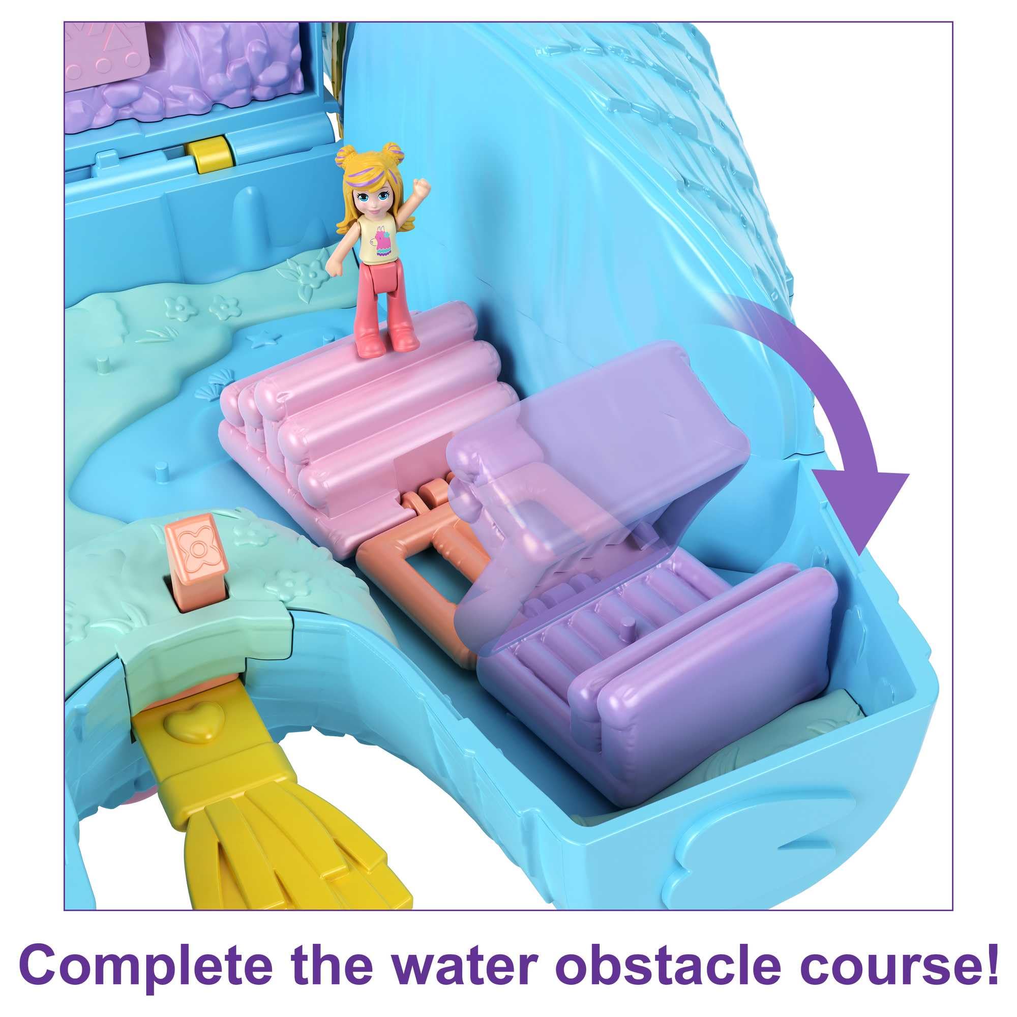 Polly Pocket Pajama Party Playset – 25 Surprises, 2 Dolls