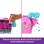Polly Pocket Unicorn Partilandia Pinata Pencil Case – 2 Mini Dolls & 25+ Party Accessories | Ages 4+