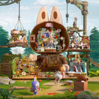 POP MART Monsters Forest Secret Base: Blocks-Rolling Gems Labubu Building Toy Set
