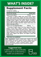 Potent Garden Organic Superfood Greens 2-Pack – 120 Ct