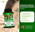 Potent Garden Organic Superfood Greens 2-Pack – 120 Ct