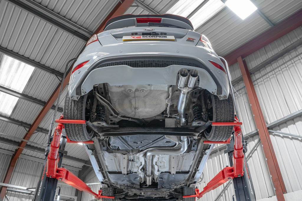 Scorpion Exhausts - 3 Inch Predator Cat Back - Louder - Ford Fiesta MK7 ST180 / ST200
