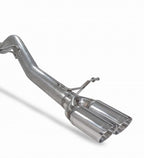 Scorpion Exhausts - Predator Back Box delete for existing 3 Inch Cat Back (MK7 Fiesta ST180/200)