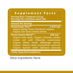 Premier Organic Greens - Super Greens Powder for Drinks & Nutrition (10 oz) | Premier Research Labs