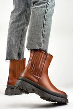 PRIMO autumn and winter womens leather boots