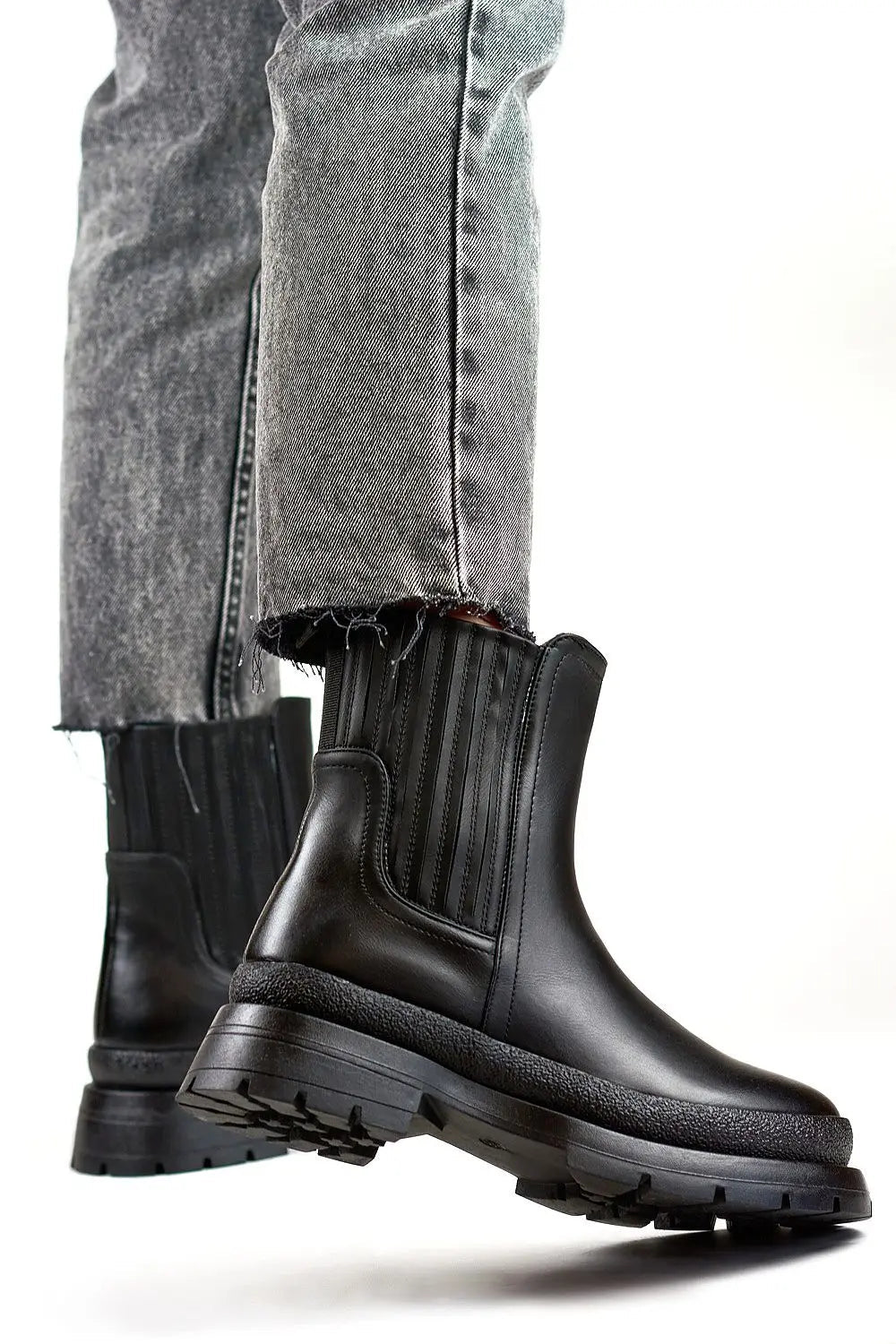 PRIMO autumn and winter womens leather boots