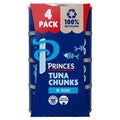 Princes Tuna Chunks in Brine 4 x 145g (Case of 6)