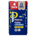 Princes Tuna Chunks in Sunflower Oil 4 x 145g (Case of 6)