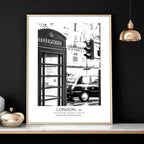 Set of 3 Prints for Living Room | London Wall Art