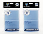 Pro Support 400 Premium Ultra Clear Card Sleeves – Standard Size, Double-Sleeve Ready, Pokemon & MTG Compatible