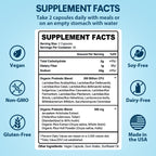 Probiotics for Women & Men – 300 Billion CFU from 12 Strains + Organic Prebiotics | 180 Capsules