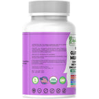 Glutathione NAC Milk Thistle Supplement | Liver Health Support | 32-in-1 Herbal Antioxidant Formula | Halal Vegan Organic Daily Wellness