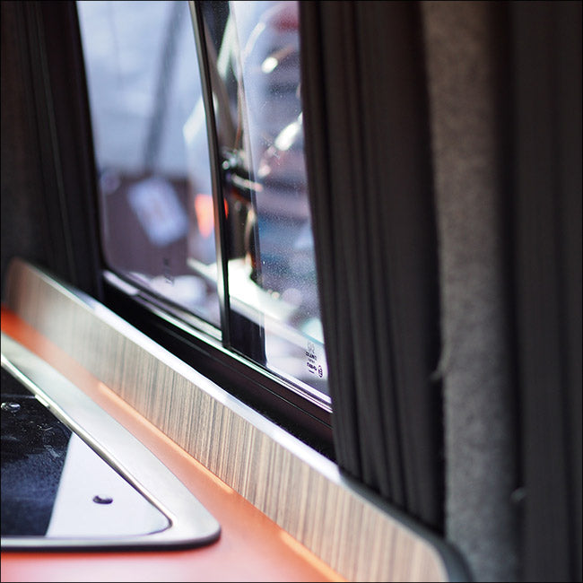For Fiat Ducato/Ram MasterPro Premium 1 x Side Window Curtains | Van-X