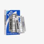 DORCO Stainless Steel Double Edge Razor Blades 10 Pack