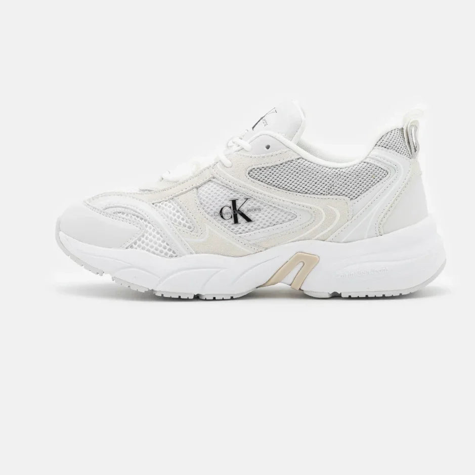 Calvin Klein Jeans RETRO TENNIS Trainers, Suede / Mesh, UK 3.5 / EU 36