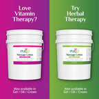 PURA 1st Vitamin Therapy Massage Lotion – 5 Gallon Unscented, Vitamin E, Hypoallergenic