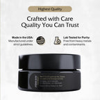 Pürblack Live Resin Pure Gold Shilajit – Organic Shilajit with 80+ Minerals | USA Made, 60 Servings
