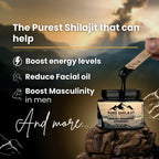 Pure Shilajit Himalayan Resin – Organic 85+ Minerals, Energy & Immunity (30g)