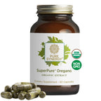 PURE SYNERGY SuperPure Oregano-Extrakt Kapseln | Bio Oregano-Öl & -Blatt