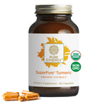 Pure Synergy SuperPure Turmeric Extract | Organic Curcumin 500 mg | 60 Capsules