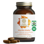 PURE SYNERGY Vita-Min-Vitality | Natural Men’s Multivitamin with Organic Whole Foods | Energy, Stress & Immune Support (60 Tablets)
