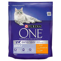 Purina One Adult Cat Chicken W/G 4x800g